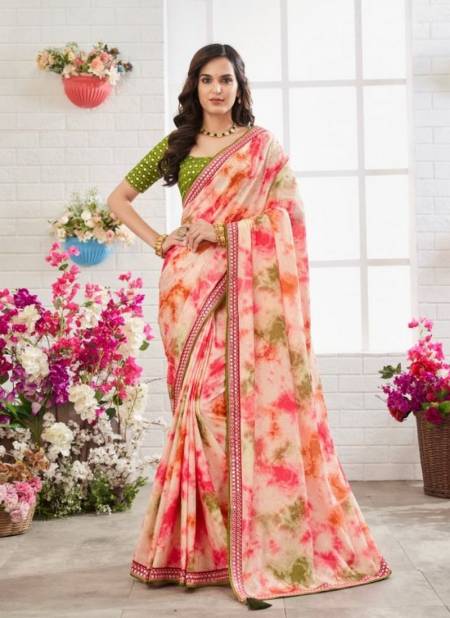 Multi Colour SURBHI 1 New Fancy Ethnic Wear Designer Saree Collection 105